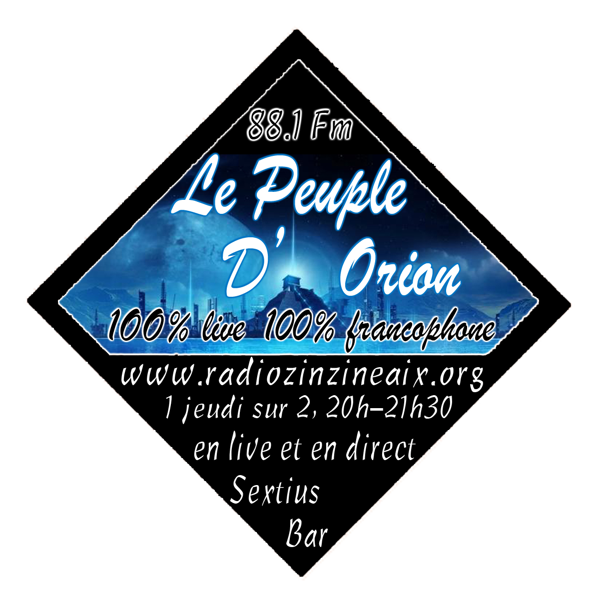 logo le peuple dorion losange